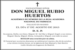 Miguel Rubio Huertos